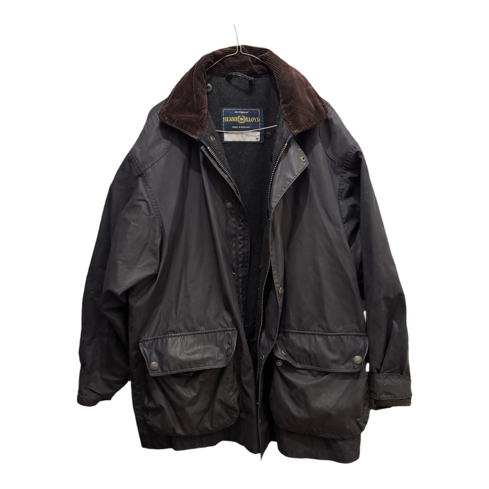 Men's Henri Lloyd Navy Waxed Jacket